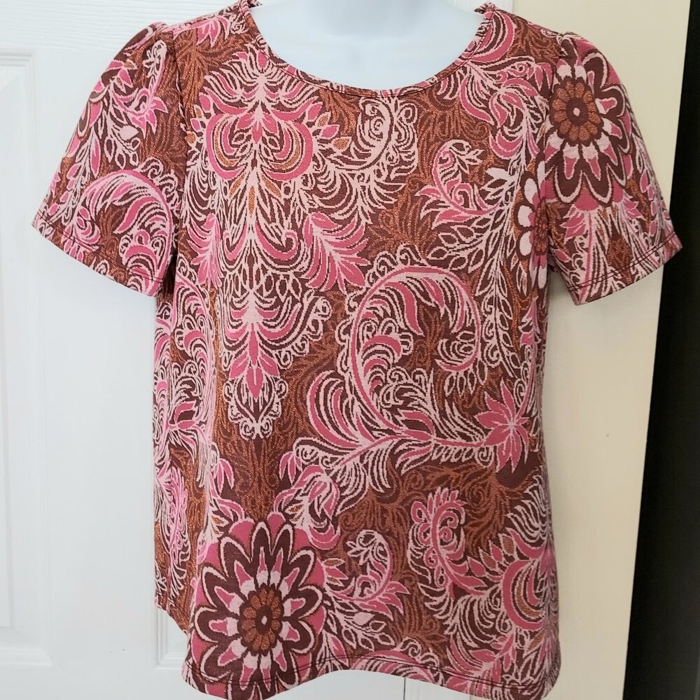 Anthropologie Short Sleeve Women Top